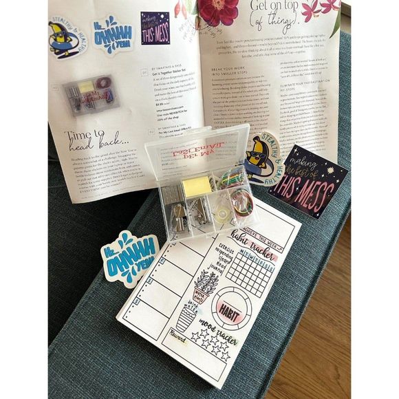 S&S New Year, Get Organized Mini Office Supplies To Do Notepad Per My Last Email - Picture 8 of 8